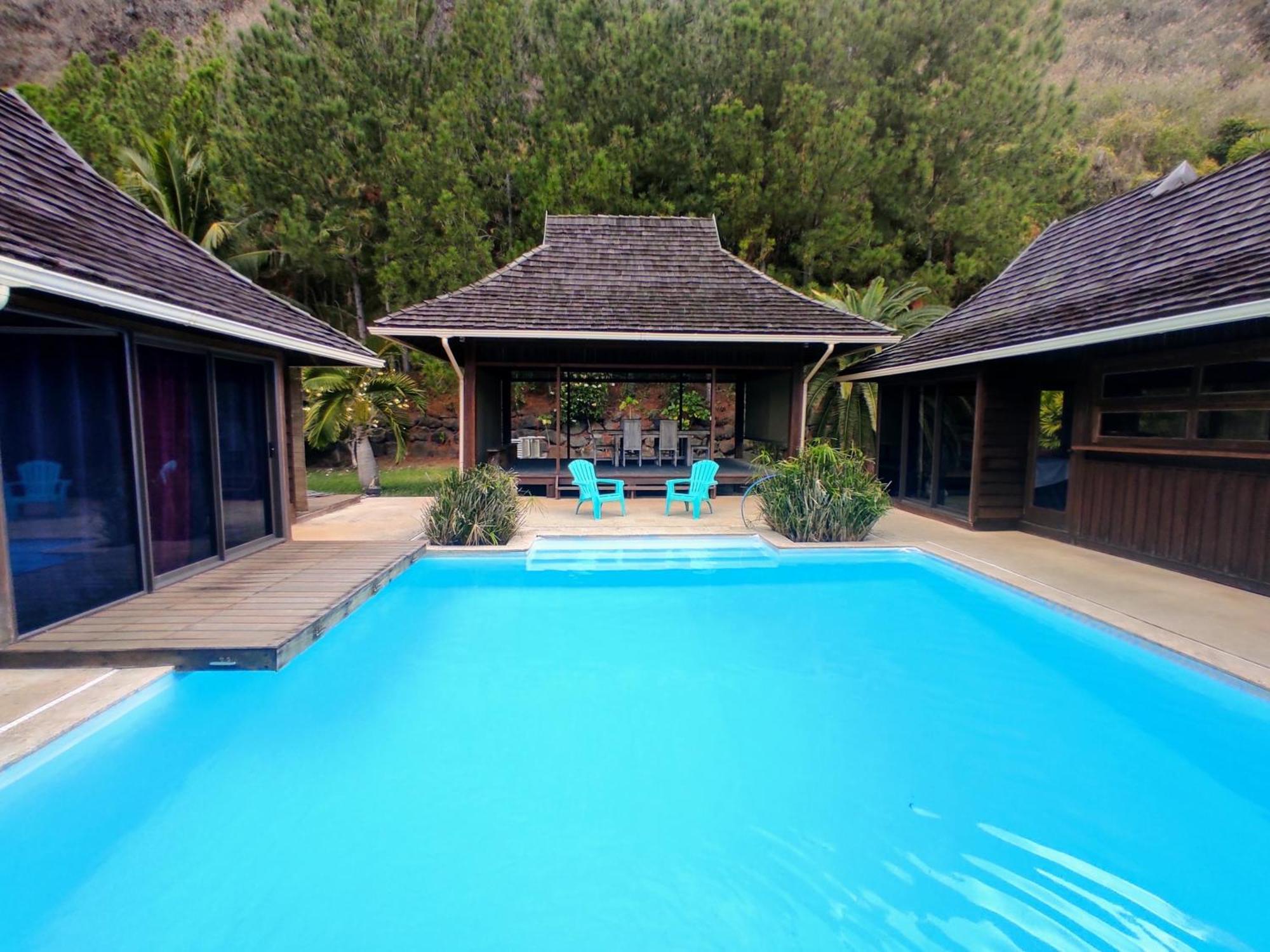 Pool Mountain Moorea Exterior foto